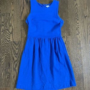Bright Blue Sleeveless Dress Small